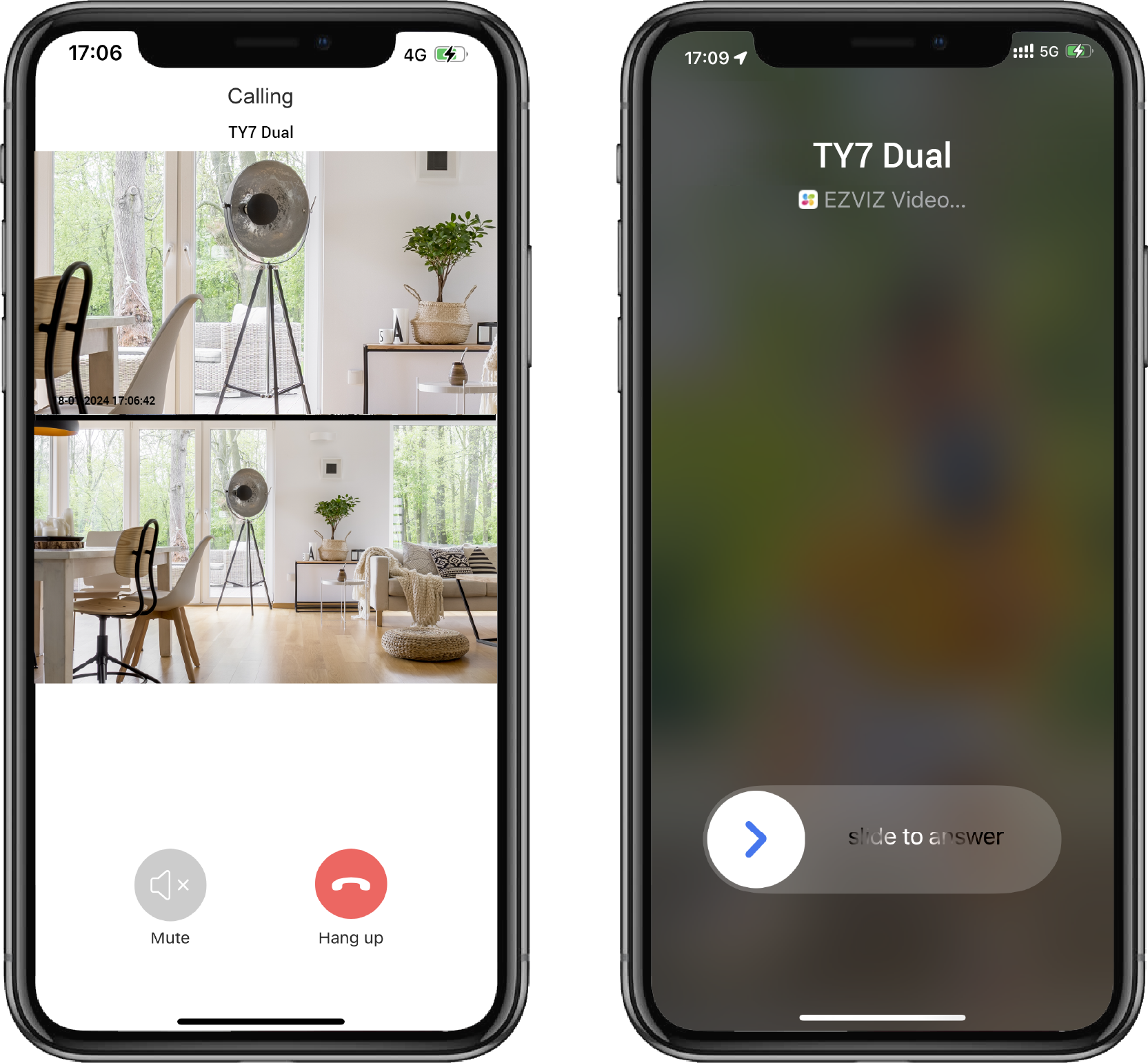 TY7 Dual-Lens Pan & Tilt Wi-Fi Camera
