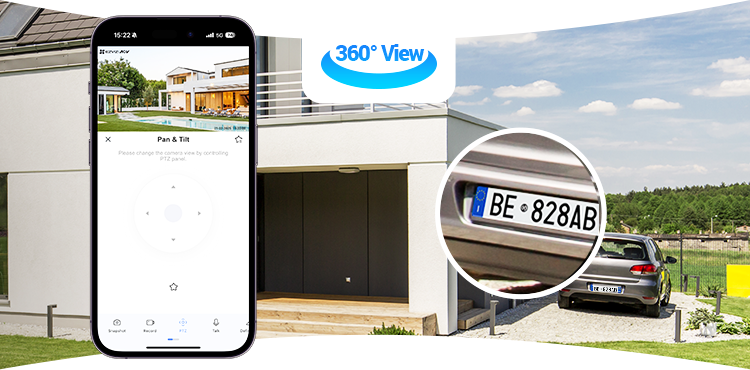 EZVIZ HB8 Pro Battery-Powered Pan & Tilt Wi-Fi Camera