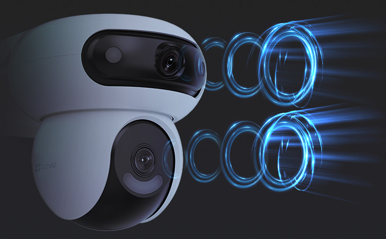 EZVIZ HB90x Dual-Lens All-Day Recording 4G Camera
+Solar Panel 8W