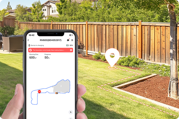 EZVIZ RM600 Smart Robotic Lawn Mower