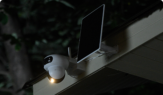 EZVIZ HB90x Dual-Lens All-Day Recording 4G Camera
+Solar Panel 8W