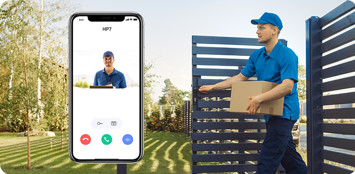HP7 2-Family Kit Smart Home Video Doorphones System