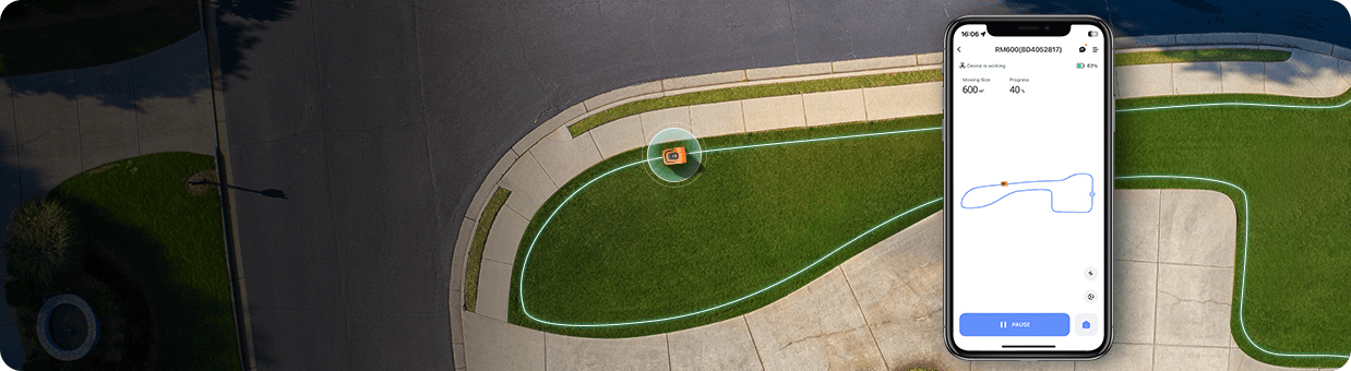 EZVIZ RM600 Smart Robotic Lawn Mower