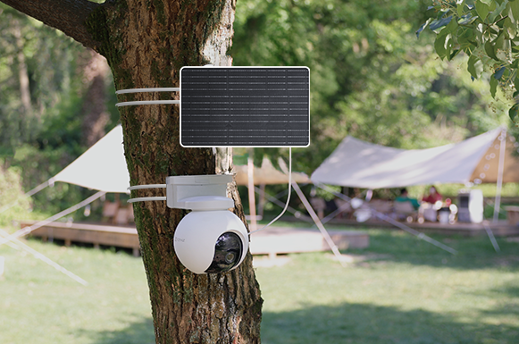 Solar Panel with Battery Storage