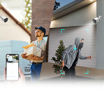 EZVIZ H3K PoE 4K Kit Smart PoE Security Camera