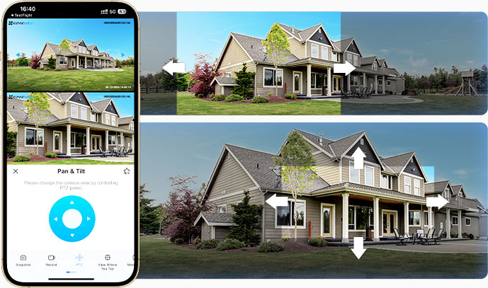 EZVIZ HB90x Dual-Lens All-Day Recording 4G Camera
+Solar Panel 8W