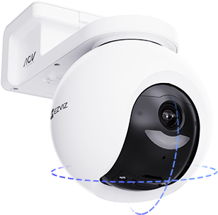 EZVIZ HB8 Pro Battery-Powered Pan & Tilt Wi-Fi Camera