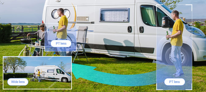 EZVIZ HB90x Dual-Lens All-Day Recording 4G Camera
+Solar Panel 8W