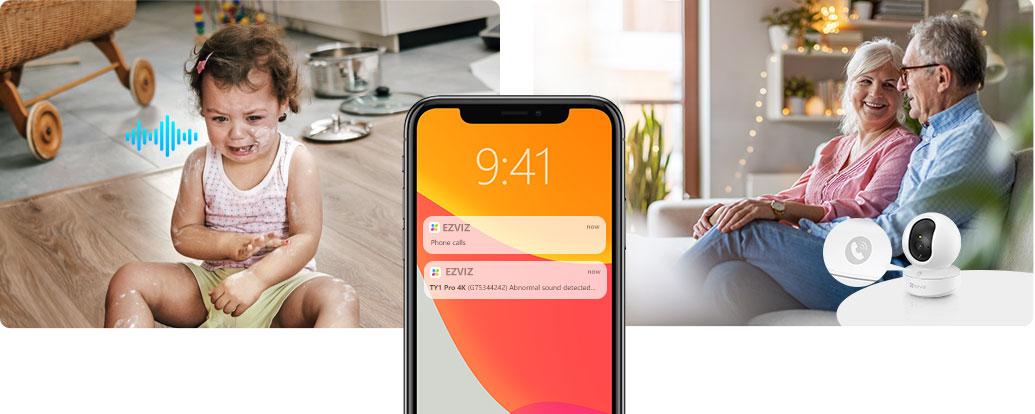 TY1 Pro Pan & Tilt Smart Home Camera