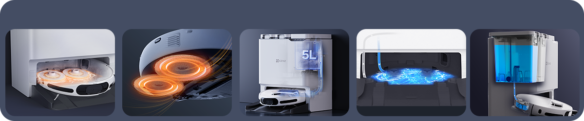 EZVIZ RS20 Max Robot Vacuum & Mop Combo