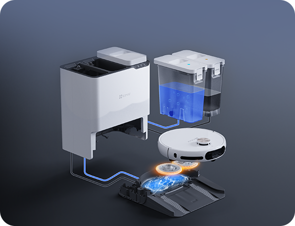 EZVIZ RS20 Max Robot Vacuum & Mop Combo