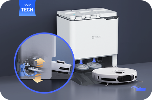 EZVIZ RS20 Max Robot Vacuum & Mop Combo