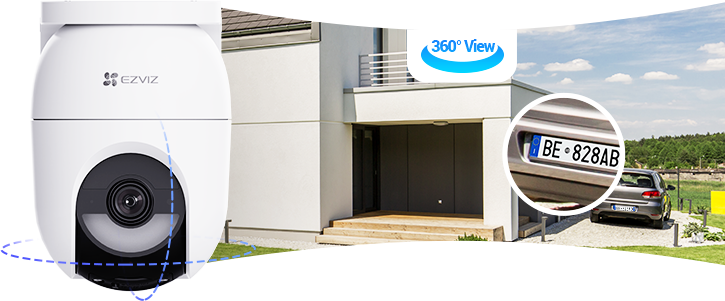 EZVIZ CB8 Lite Battery-Powered Pan & Tilt Wi-Fi Camera