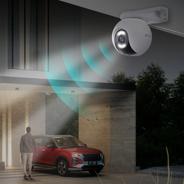 EZVIZ H8x 2K⁺ Pan & Tilt Wi-Fi Camera
