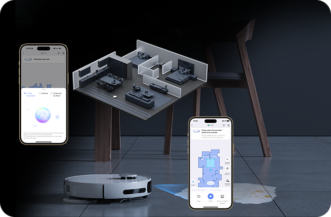 EZVIZ RS20 Max Robot Vacuum & Mop Combo