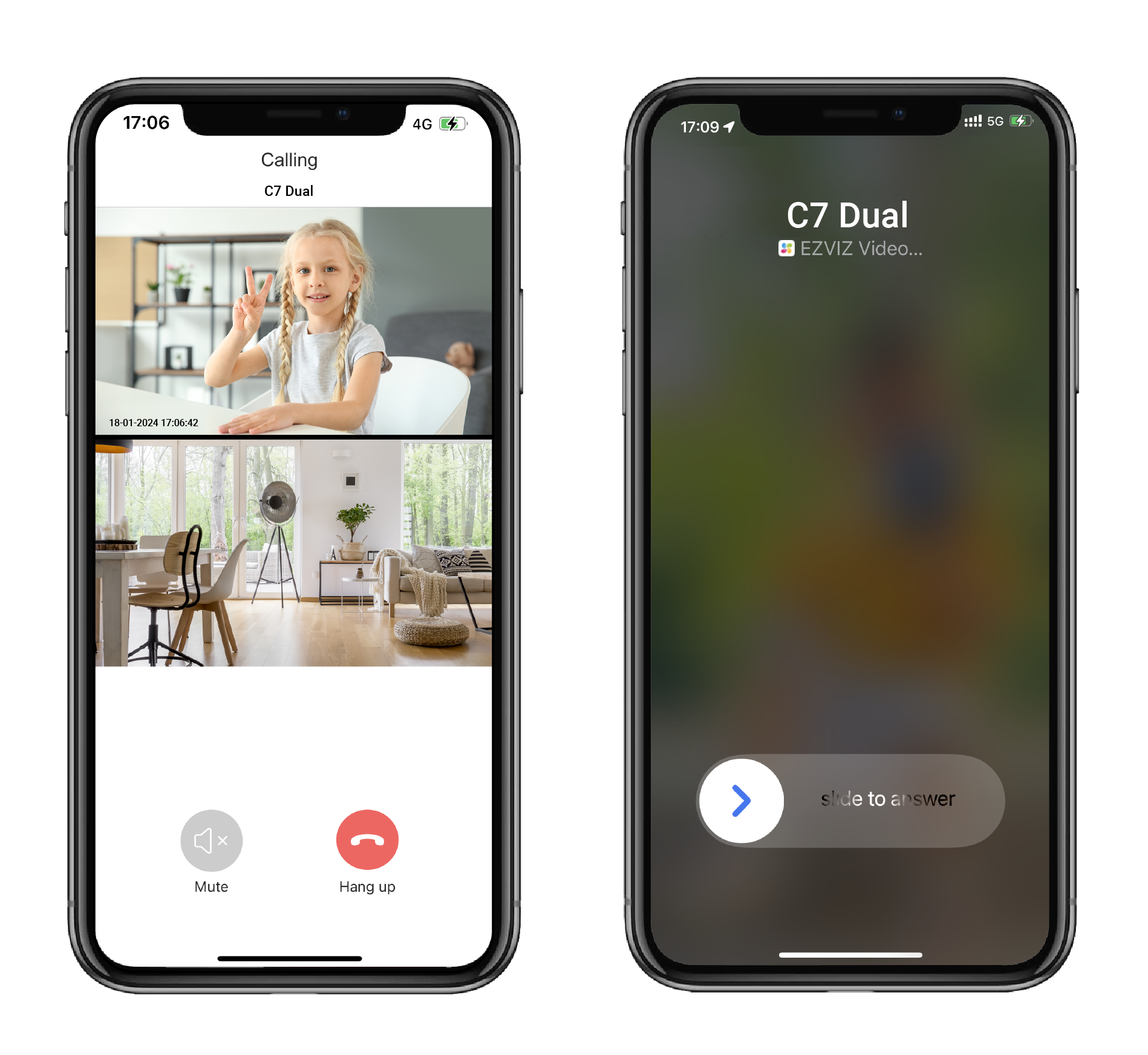 C7 Dual-Lens Pan & Tilt Wi-Fi Camera