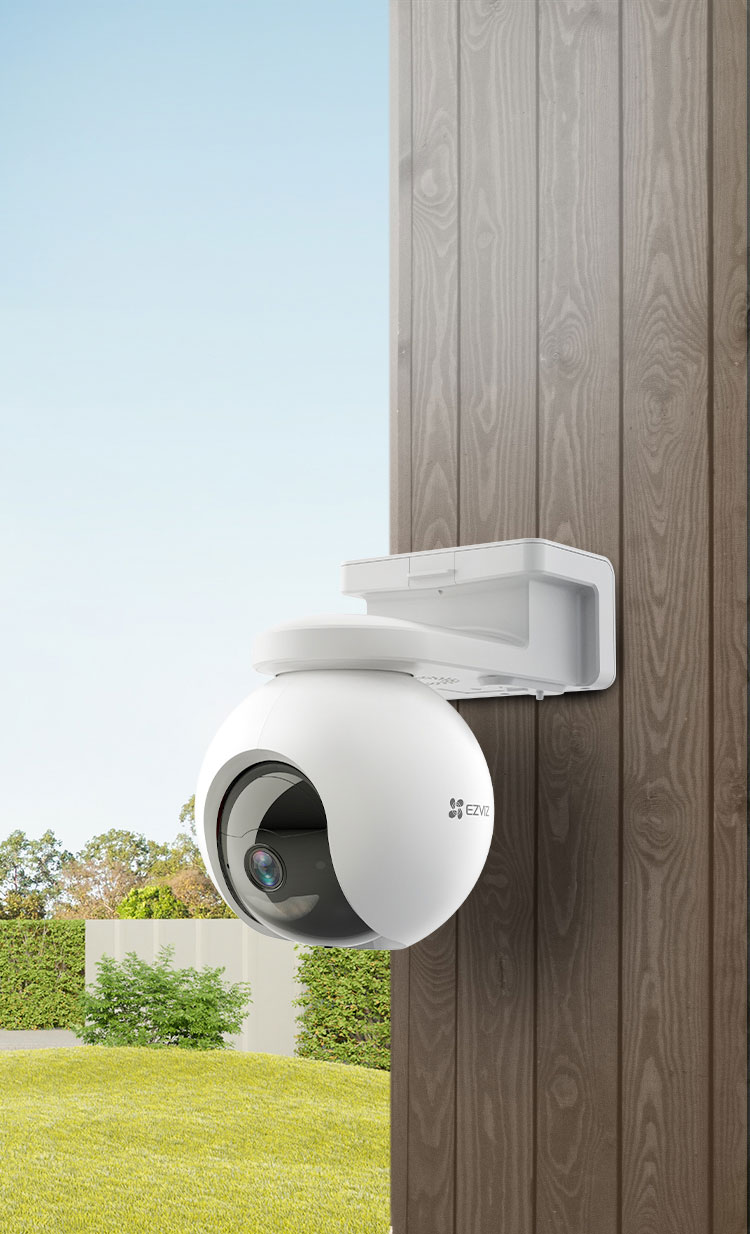 EB8 팬 및 틸트 4G 배터리 카메라