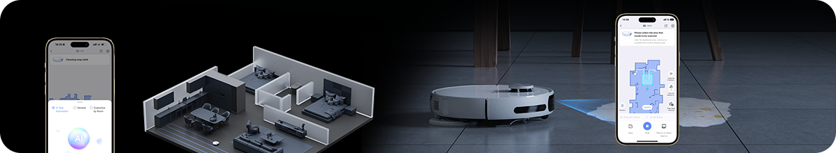 EZVIZ RS20 Max Robot Vacuum & Mop Combo