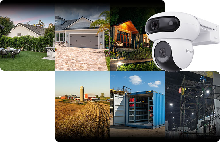 EZVIZ HB90x Dual-Lens All-Day Recording 4G Camera
+Solar Panel 8W