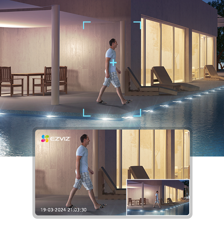 H8c Pro 3K Pan & Tilt Wi-Fi Camera