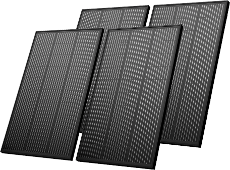 EZVIZ 4×100W Solar Panel Kit