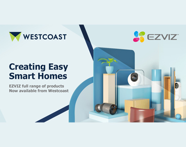 EZVIZ has announced a partnership with UK distributors Westcoast