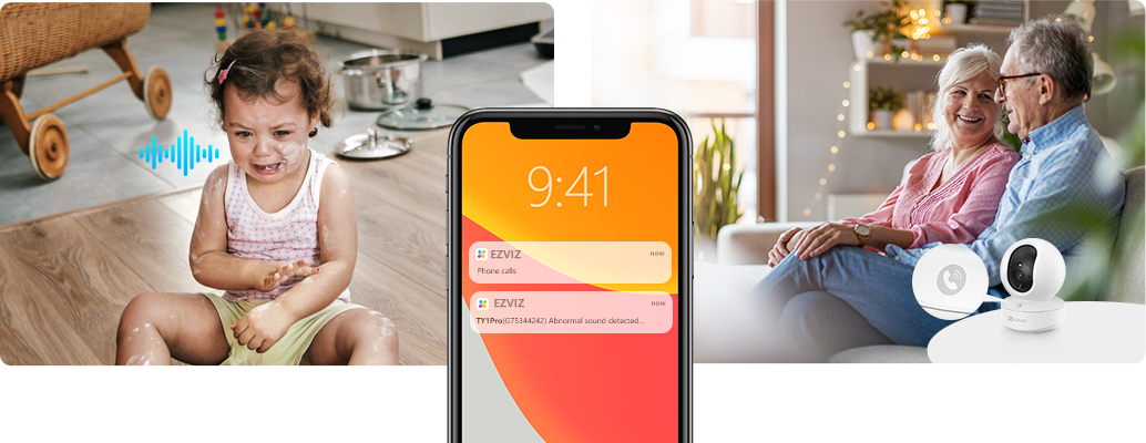 TY1 Pro Pan & Tilt Smart Home Camera