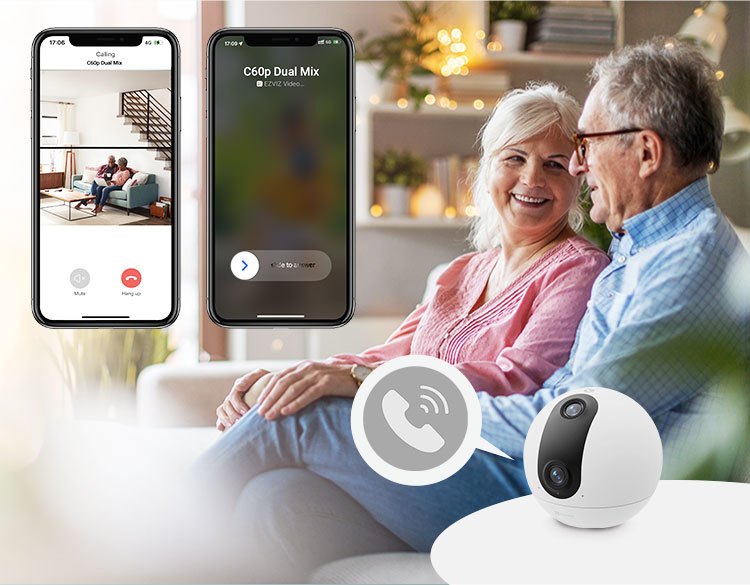 EZVIZ C60p Dual Mix Dual-Lens Smart Home Wi-Fi Camera