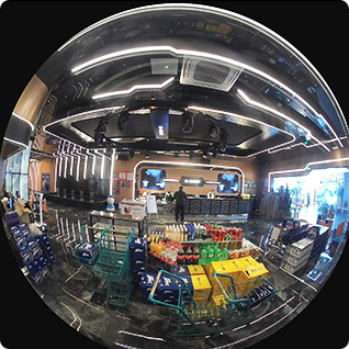 EZVIZ E4p Smart Wi-Fi Panoramic Fisheye Camera