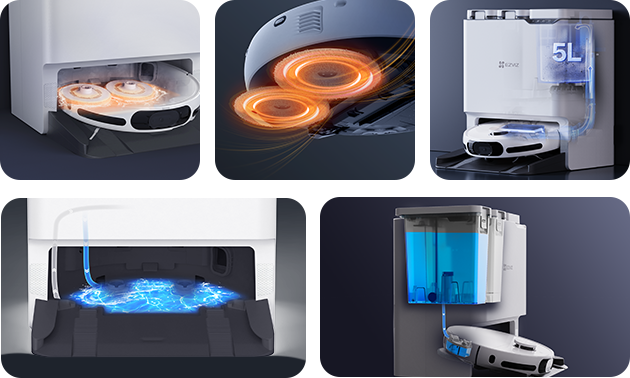 EZVIZ RS20 Max Robot Vacuum & Mop Combo