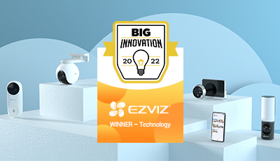 EZVIZ wins the 2022 BIG Innovation Awards for its leadership in building advanced smart home technologies