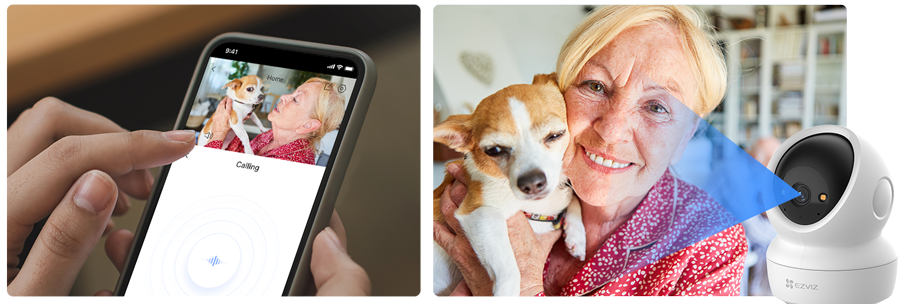 EZVIZ H6c G1 - Next-Generation Pan & Tilt Wi-Fi Smart Home Indoor Camera