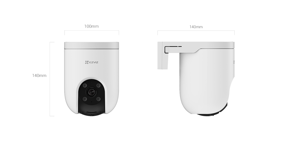 EZVIZ H8c Pro 3K Pan & Tilt Wi-Fi Camera