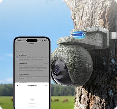 EZVIZ EB8 Pro Ranger + Solar Panel 8W - 4G & Wi-Fi Smart Home Battery Camera Kit