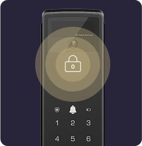 EZVIZ Y3000FVP Plus Face Recognition & Palm Vein Smart Lock