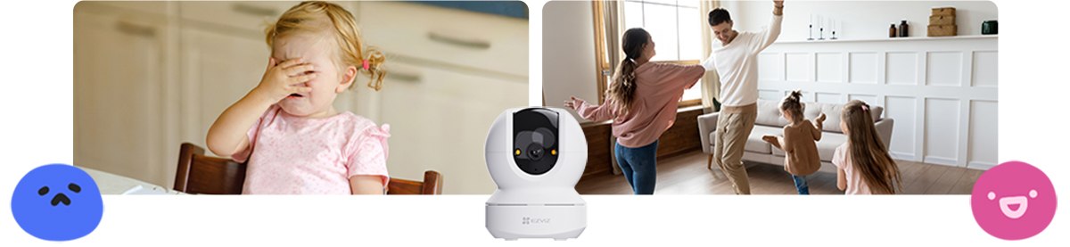 EZVIZ C6N G1 - Next-Generation Pan & Tilt Wi-Fi Smart Home Indoor Camera