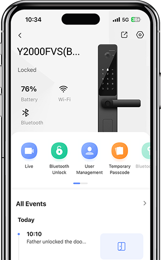EZVIZ Y2000FVS Face Recognition Handheld Smart Lock
