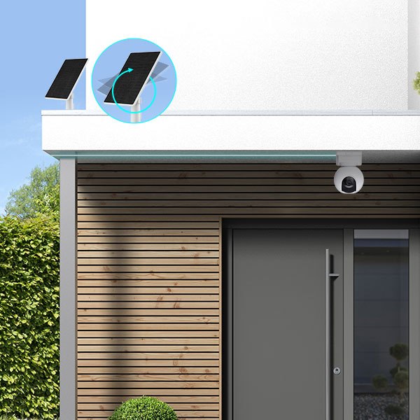 EZVIZ HB8 Pro + Solar Panel 5W - Smart Home Battery Camera Kit