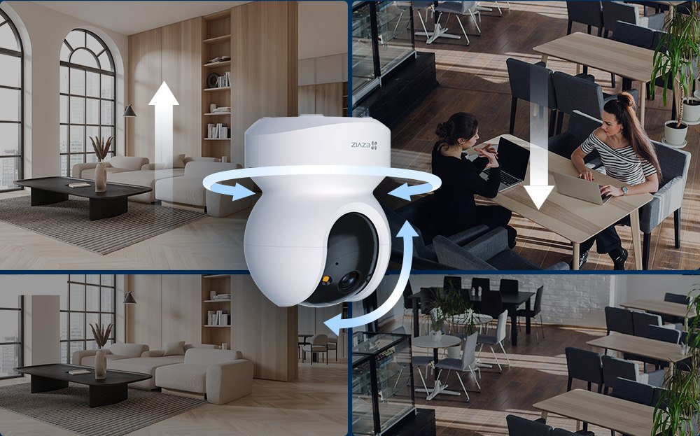 EZVIZ C6N G1 - Next-Generation Pan & Tilt Wi-Fi Smart Home Indoor Camera