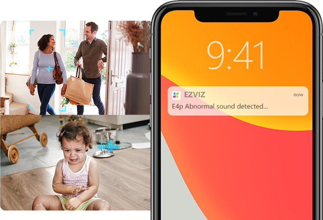 EZVIZ E4p Smart Wi-Fi Panoramic Fisheye Camera
