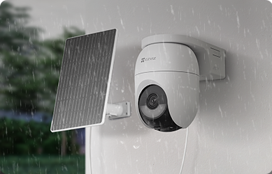 CB8 Lite + Solar Panel 5W Wi-Fi Battery Camera Kit