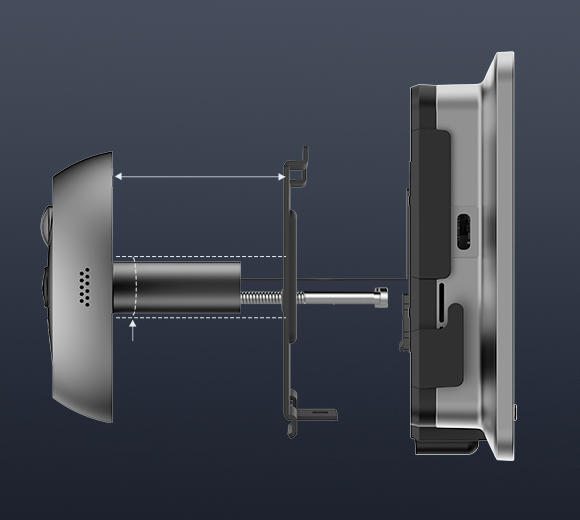 EZVIZ EP4 Wire-Free Peephole Door Viewer
