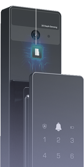 DL50FVS Plus Face Recognition & Palm Vein Smart Lock