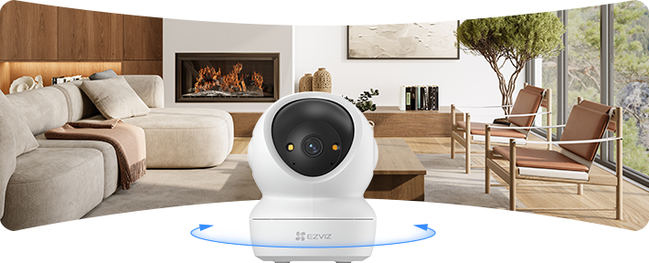 EZVIZ H6c G1 - Next-Generation Pan & Tilt Wi-Fi Smart Home Indoor Camera