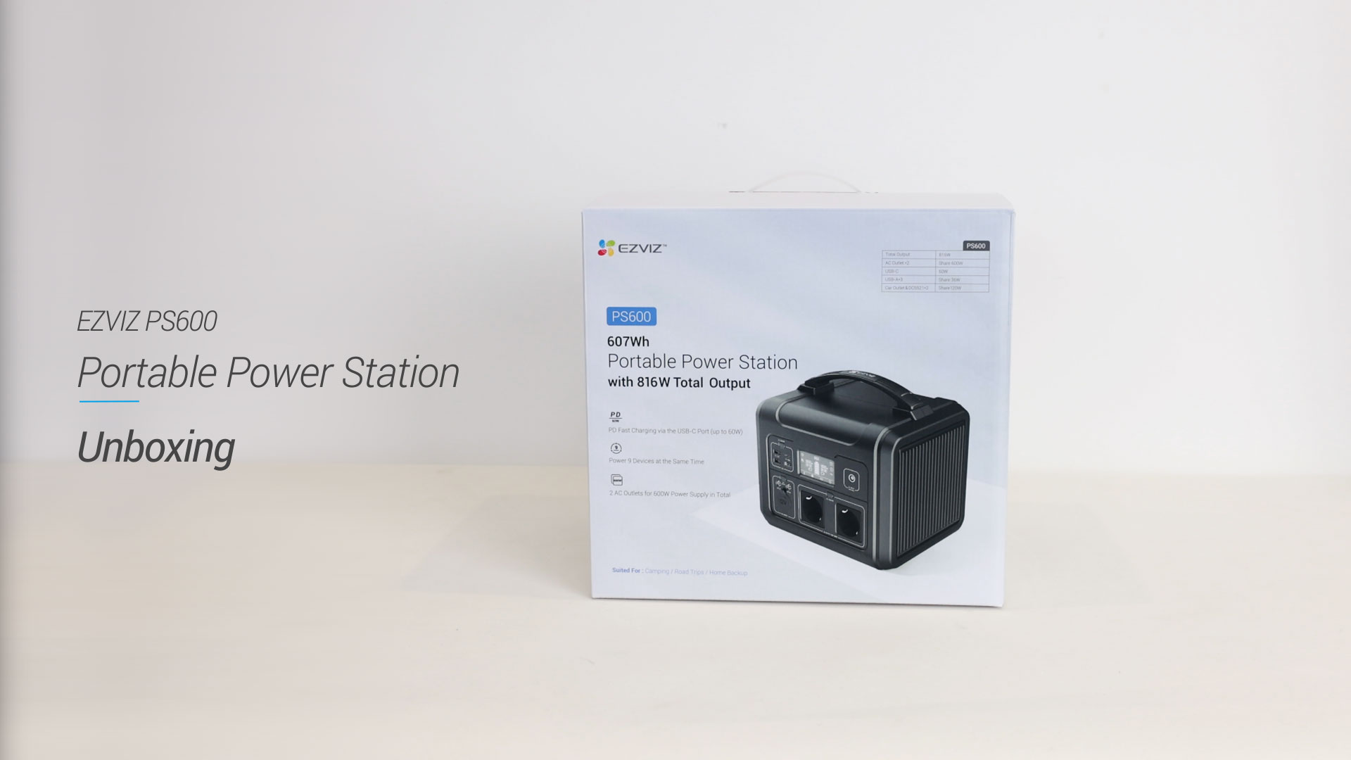 PS600 Unboxing Video