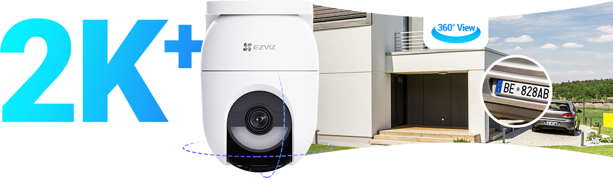EZVIZ CB8 Lite Battery-Powered Pan & Tilt Wi-Fi Camera