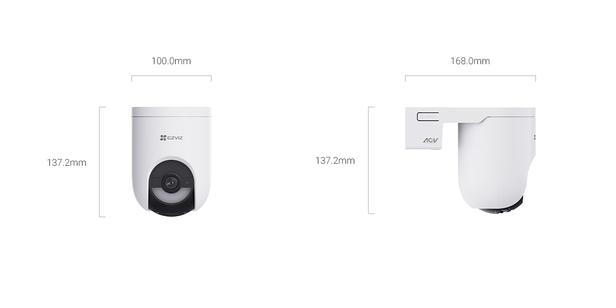 EZVIZ HB8 Lite 4G + Solar Panel 5W