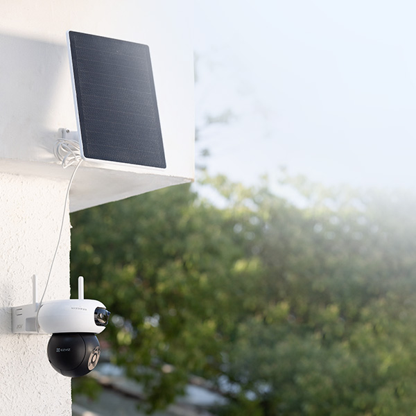 EZVIZ CB90x Dual-Lens All-Day Recording 4G Camera
+Solar Panel 8W