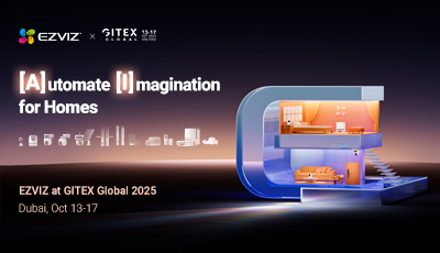 EZVIZ leads automated imaginations for a future-ready lifestyle at GITEX 2025, picturing smart homes driven by its AI-powered technologies and a thriving, connected ecosystem