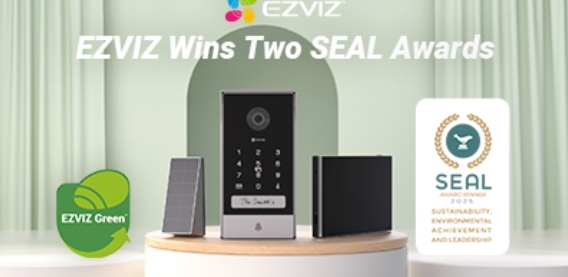 EZVIZ with two wins at 2025 SEAL Sustainability Business Awards